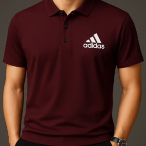 China Polo T-shirt - Maroon